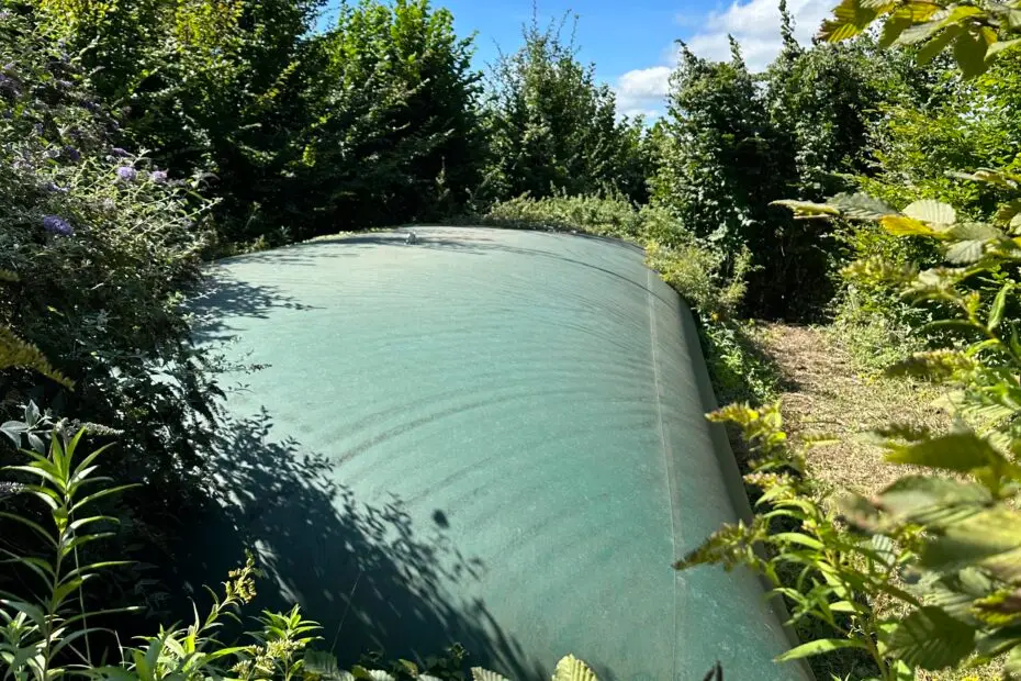 Schlachtank Trüffelplantage Bewässerung